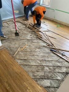 Hardwood Floor Removal