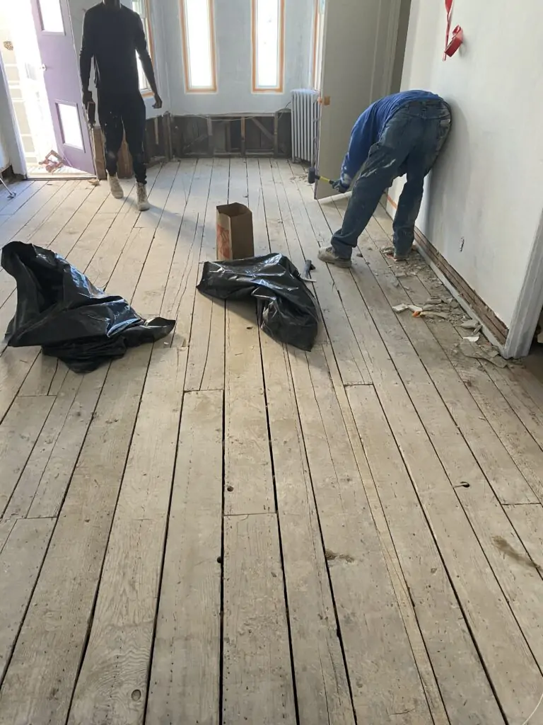 Subfloor odor Removal