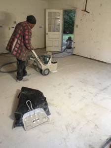 remove cat urine smell from concrete floor