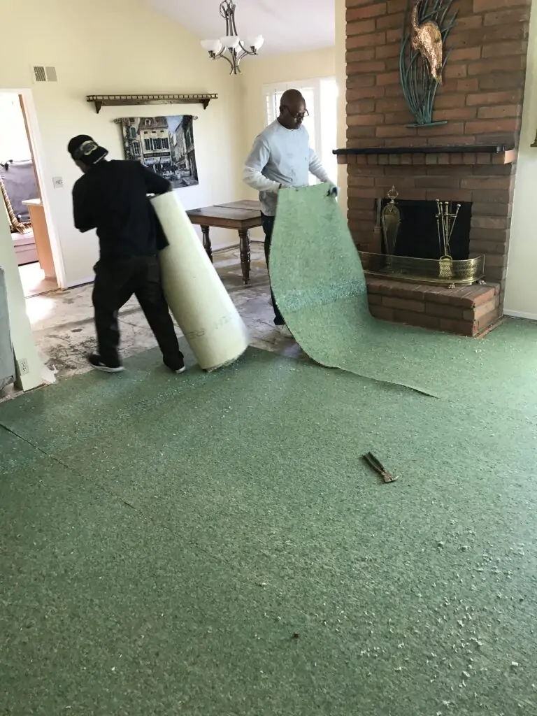 Los Angeles Old Carpet Removal Serice,