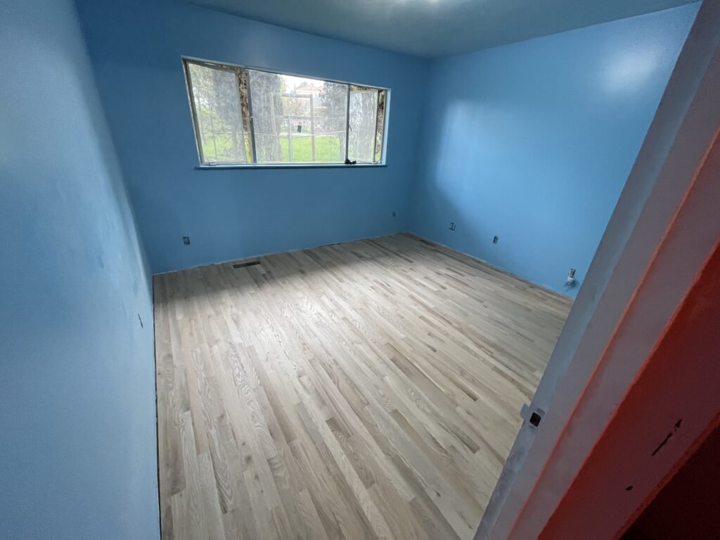 Hardwood Floor Odor Removal prep