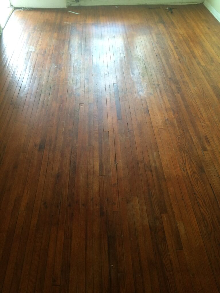 Long Beach Pet Odor Removal Service Hardwood Floor Before Service